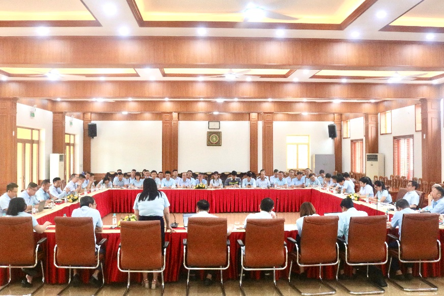 Công ty Chế biến than Quảng Ninh - TKV tổ chức Hội nghị đối thoại định kỳ tại nơi làm việc giữa Người sử dụng lao động và Người lao động năm 2025